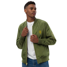 Load image into Gallery viewer, &quot;SK&quot;Premium recycled bomber jacket
