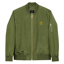 Load image into Gallery viewer, &quot;SK&quot;Premium recycled bomber jacket
