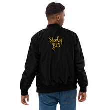 Load image into Gallery viewer, &quot;SK&quot;Premium recycled bomber jacket
