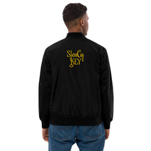 Load image into Gallery viewer, &quot;SK&quot;Premium recycled bomber jacket
