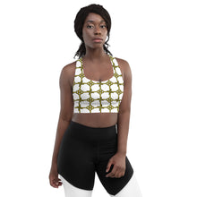 Load image into Gallery viewer, Longline sports bra &quot;KEY Cluster (Printed)&quot;
