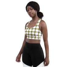 Load image into Gallery viewer, Longline sports bra &quot;KEY Cluster (Printed)&quot;
