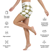 Load image into Gallery viewer, Yoga Shorts &quot;KEY Cluster with consiStenCy is KEY&quot;
