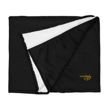 Load image into Gallery viewer, Premium Sherpa Blanket &quot;consiStenCy is KEY (Embroidered)&quot;
