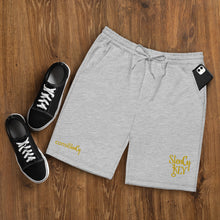 Load image into Gallery viewer, Men&#39;s fleece shorts &quot;StenCy KEY/ consiStenCy (Embroidered)&quot;
