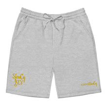 Load image into Gallery viewer, Men&#39;s fleece shorts &quot;StenCy KEY/ consiStenCy (Embroidered)&quot;
