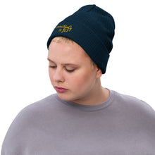 Load image into Gallery viewer, Unisex &quot;consiStenCy is KEY (Embroidered)&quot; Recycled cuffed beanie
