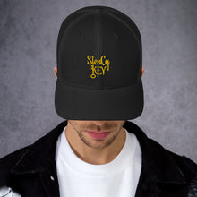 Load image into Gallery viewer, Trucker Cap (StenCy KEY &quot;Embroidered&quot;)
