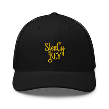 Load image into Gallery viewer, Trucker Cap (StenCy KEY &quot;Embroidered&quot;)
