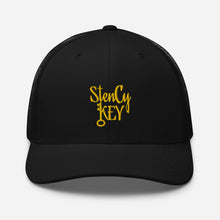 Load image into Gallery viewer, Trucker Cap (StenCy KEY &quot;Embroidered&quot;)
