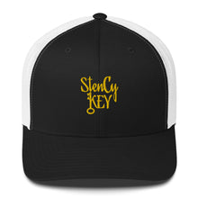 Load image into Gallery viewer, Trucker Cap (StenCy KEY &quot;Embroidered&quot;)
