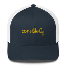 Load image into Gallery viewer, Trucker Cap &quot;consiStenCy (Embroidered)&quot;
