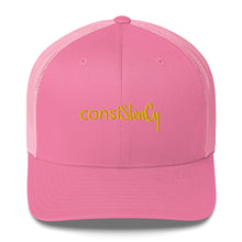 Load image into Gallery viewer, Trucker Cap &quot;consiStenCy (Embroidered)&quot;
