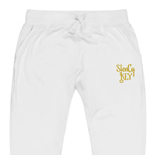 Load image into Gallery viewer, Unisex fleece sweatpants (StenCy KEY &quot;Embroidered&quot;)
