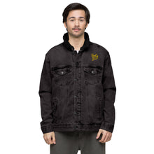 Load image into Gallery viewer, Unisex denim sherpa jacket &quot;StenCy KEY (Embroidered)&quot;
