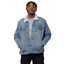 Load image into Gallery viewer, Unisex denim sherpa jacket &quot;StenCy KEY (Embroidered)&quot;
